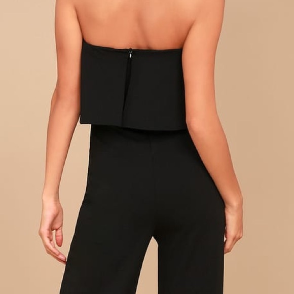 Lulus Emerald Green Strapless Jumpsuit - Picture 4 of 6